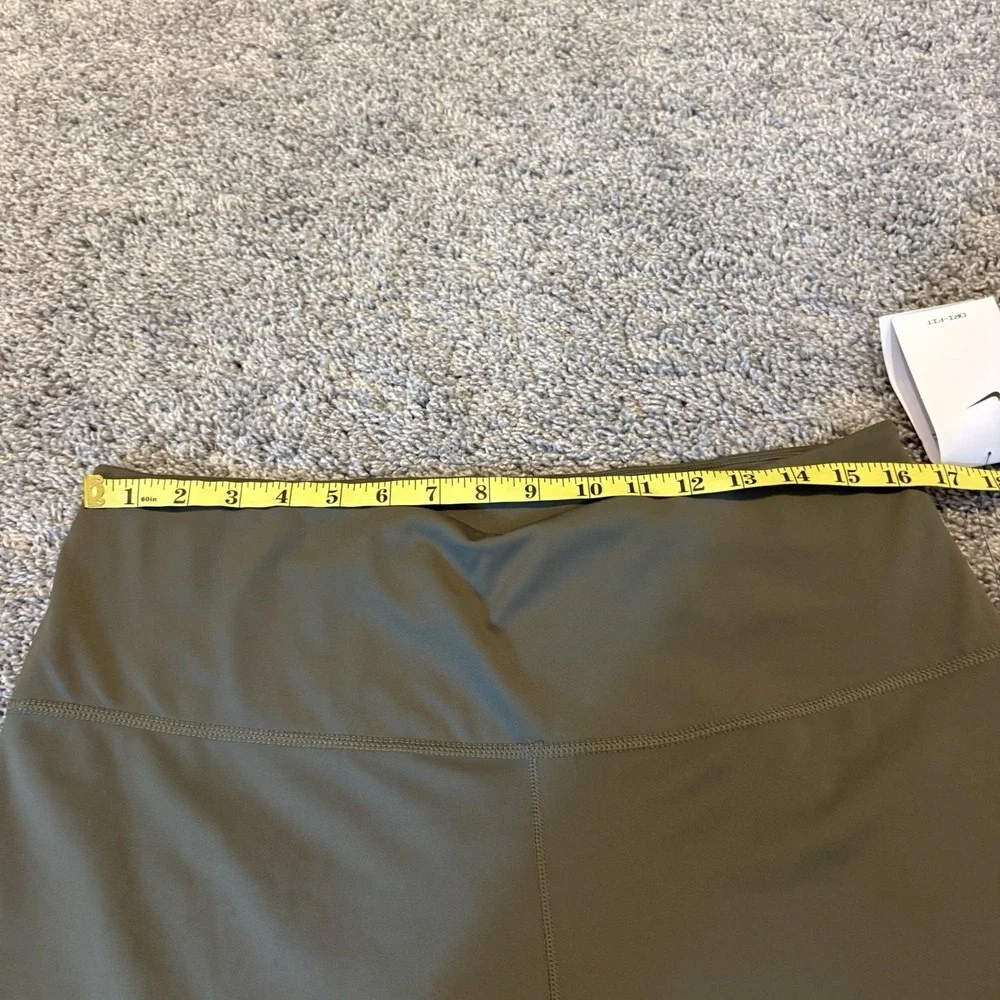 NEW Nike One High Rise Full Length Legging Green XL Womens Style DM7278-222 $60